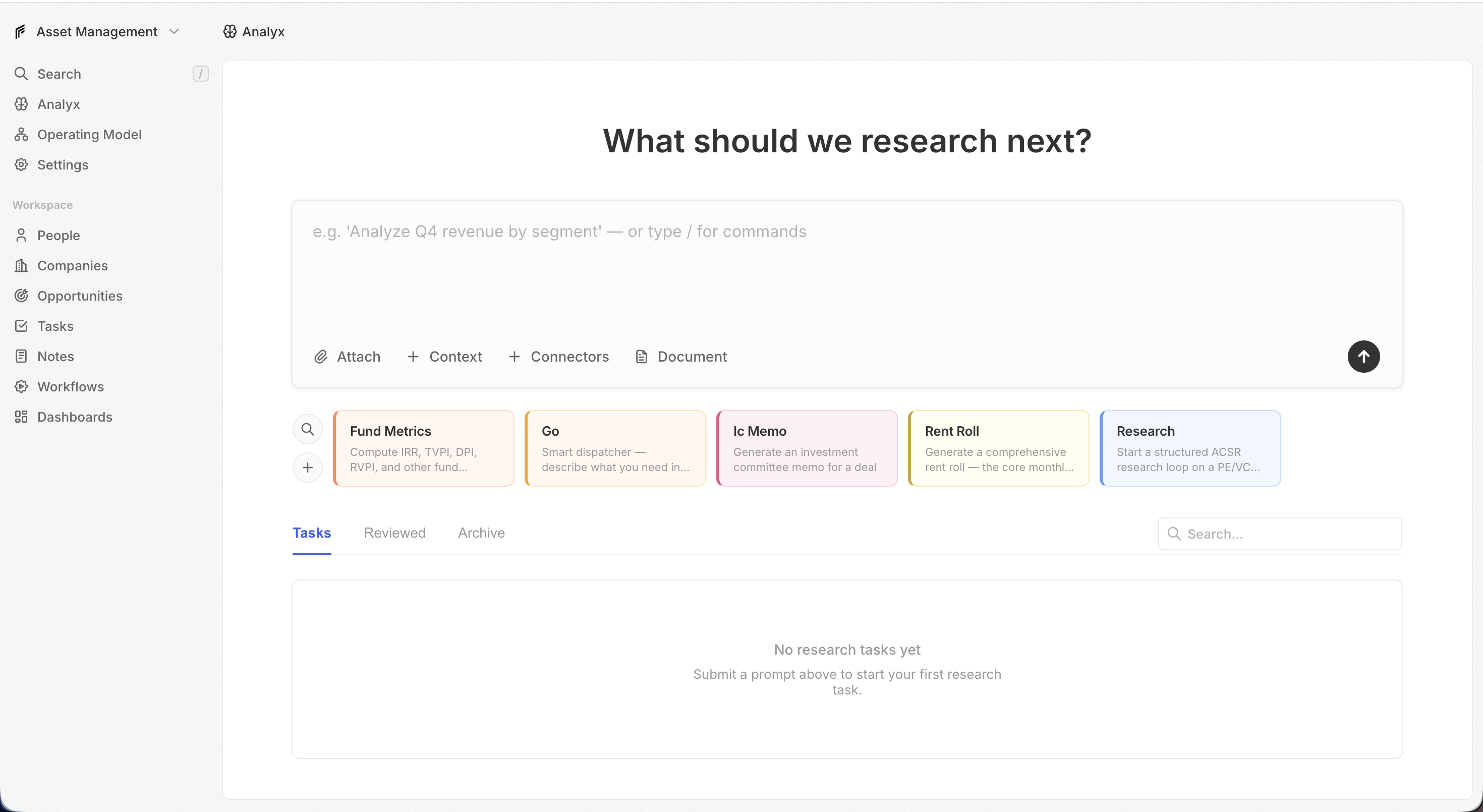 Firststreet platform — lease governance workspace
